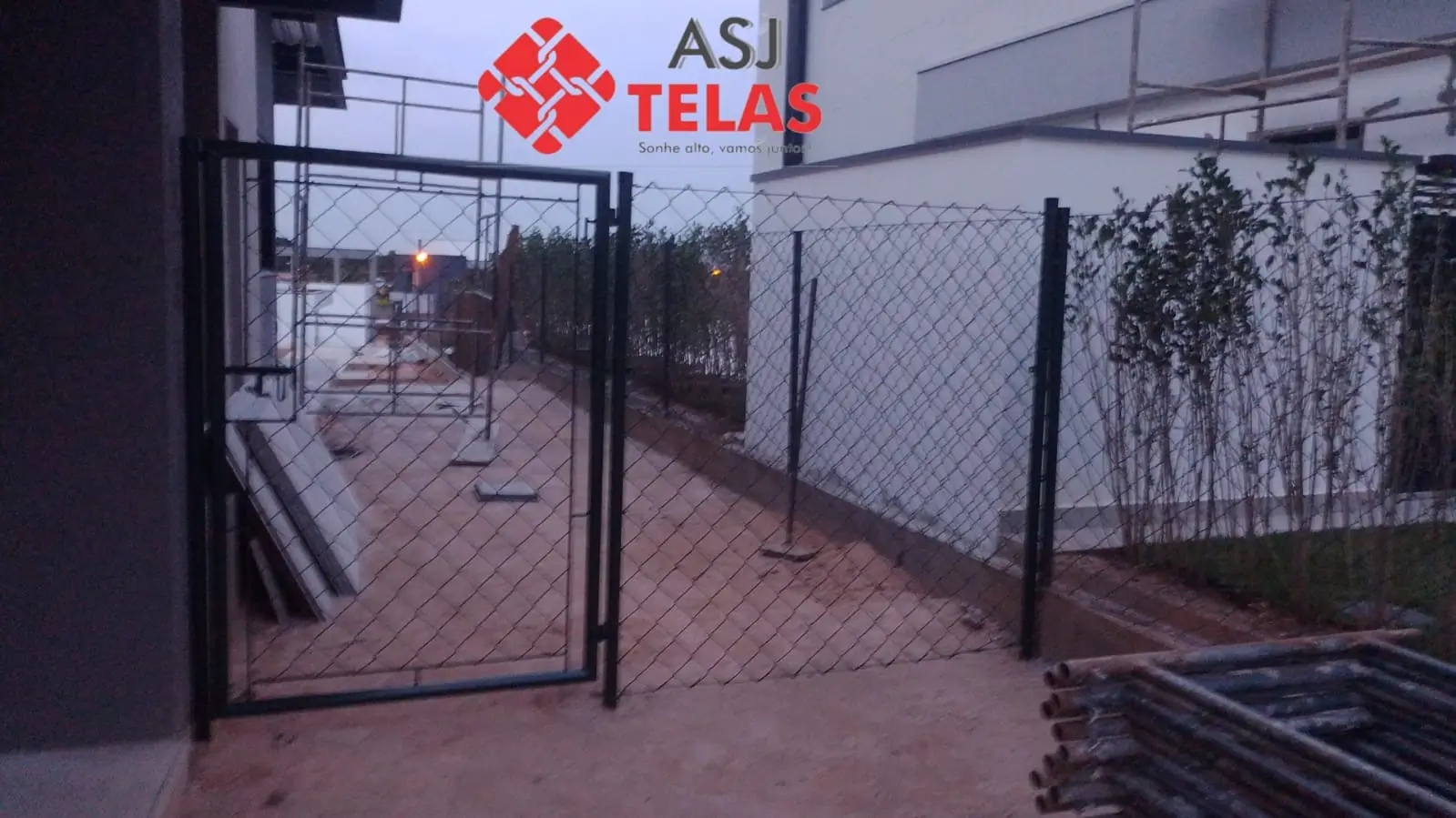 Alambrado residencial para segurança e proteção
